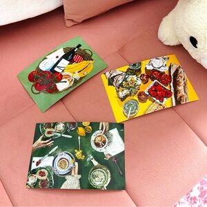 Three Colorful Kitchen Art Prints